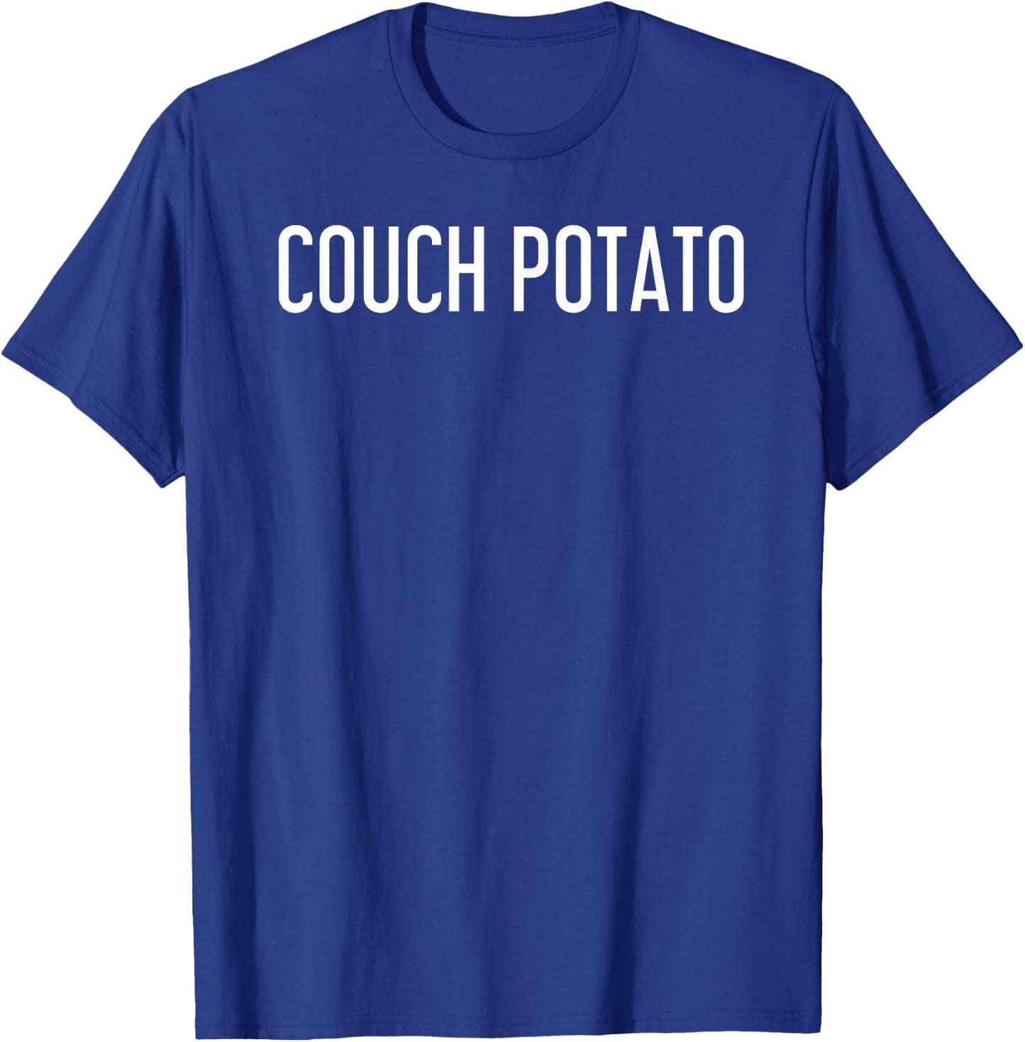 COUCH POTATO Funny Movie Serie Buff Addict Gift T-Shirt - T-Shirt | Royal
