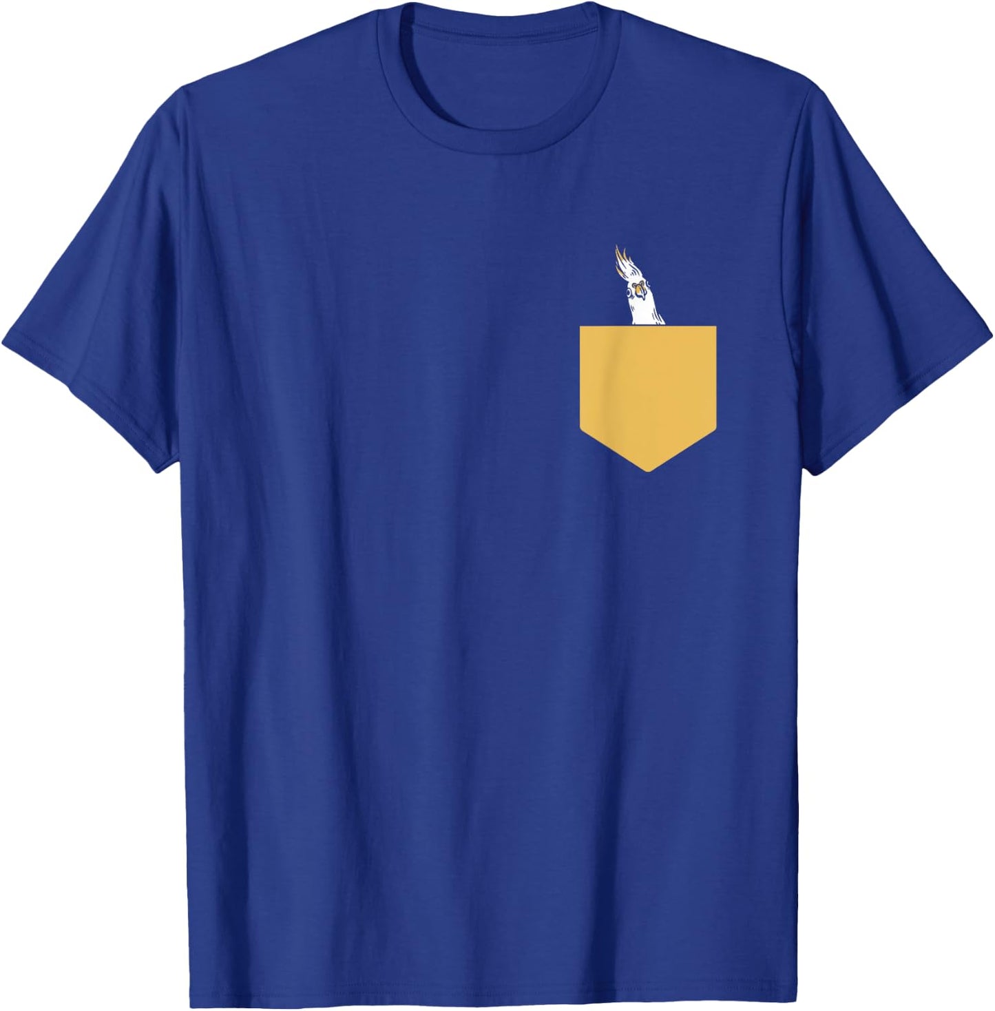 Cockatiel Parakeet Parrot Bird Cockatoo Cockatiel Pocket T-Shirt - T-Shirt | Royal
