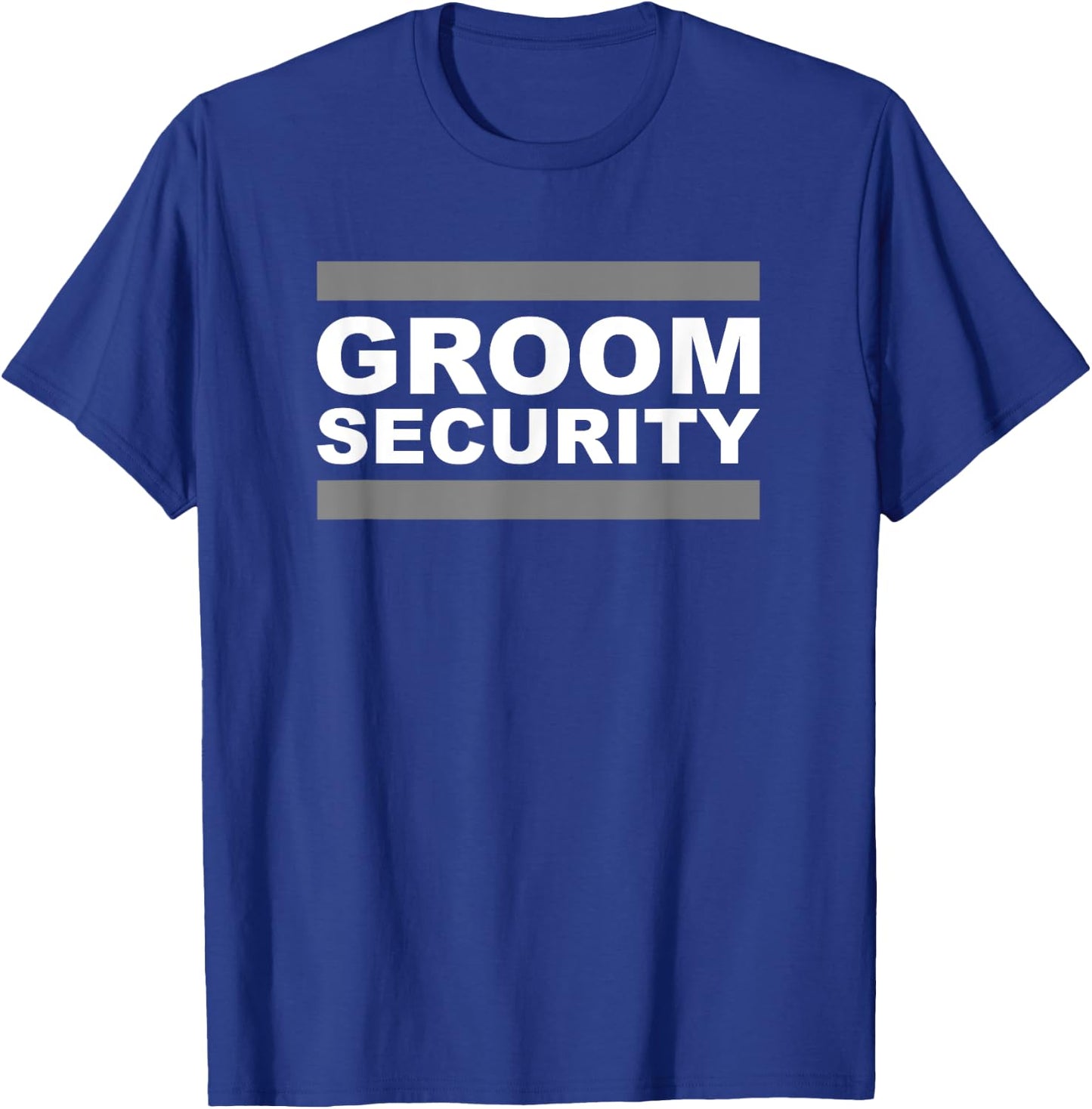 Groom Security T-Shirt - T-Shirt | Royal
