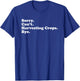 Funny Crop Harvesting Farmer Gift or Women T-Shirt - T-Shirt | Royal