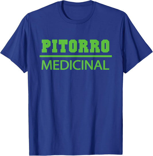 Pitorro Medicinal Funny Puerto Rican Adult T-Shirt - T-Shirt | Royal