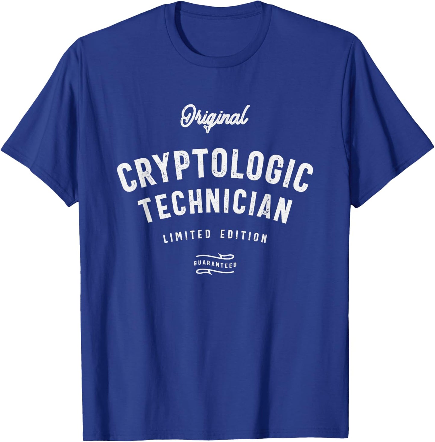 Cryptologic Technician Profession Job Title T-Shirt - T-Shirt | Royal