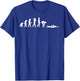 Funny Swimming Evolution Gift Swimmers T-Shirt - T-Shirt | Royal