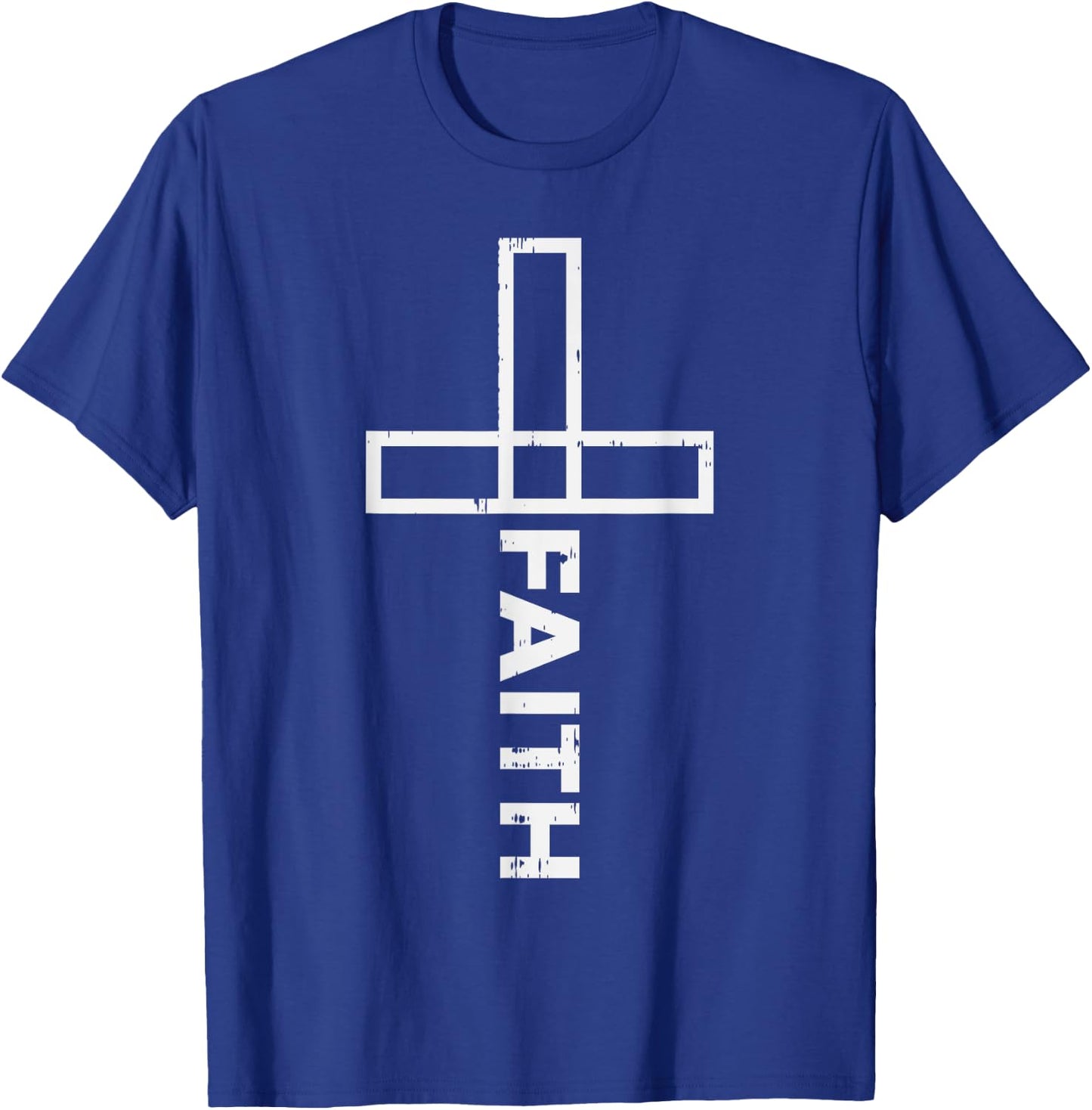 BoredKoalas Jesus Shirts Christian Catholic Gifts Faith Christian Cross T-Shirt - T-Shirt | Royal