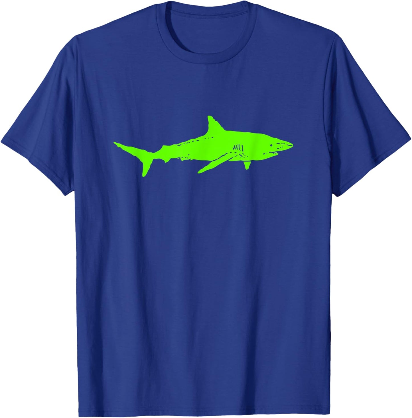 Shark Shirt | Shark Silhoulette | Shark Lover Gift | Shark T-Shirt - T-Shirt | Royal