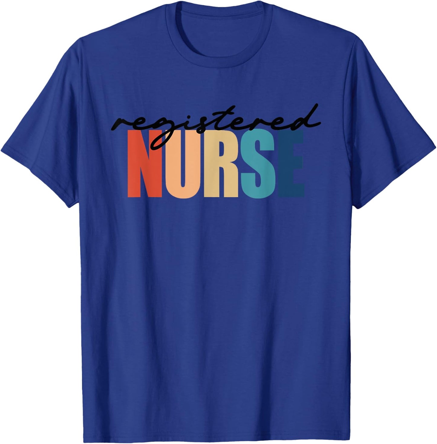 Registered Nurse RN Nursing T-Shirt - T-Shirt | Royal