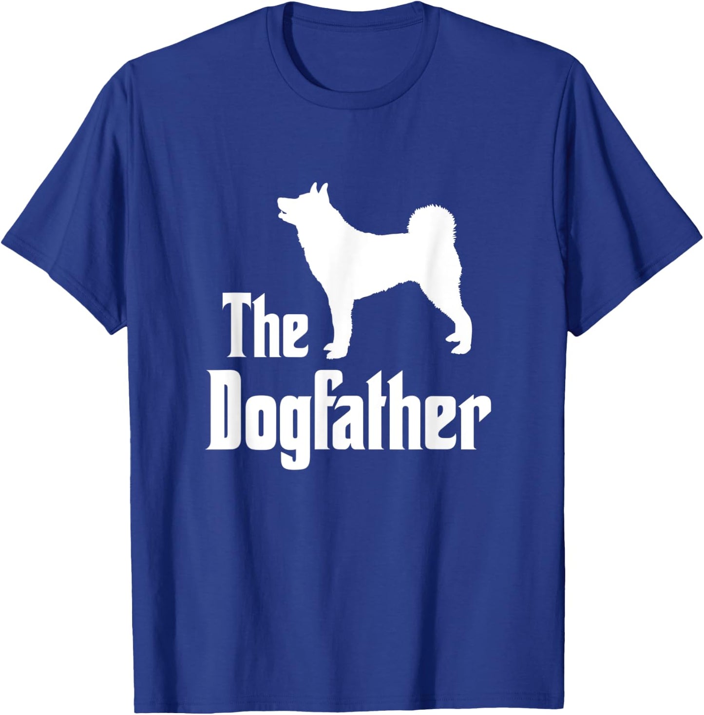 The Dogfather - funny dog gift, funny Karelian Bear Dog T-Shirt - T-Shirt | Royal