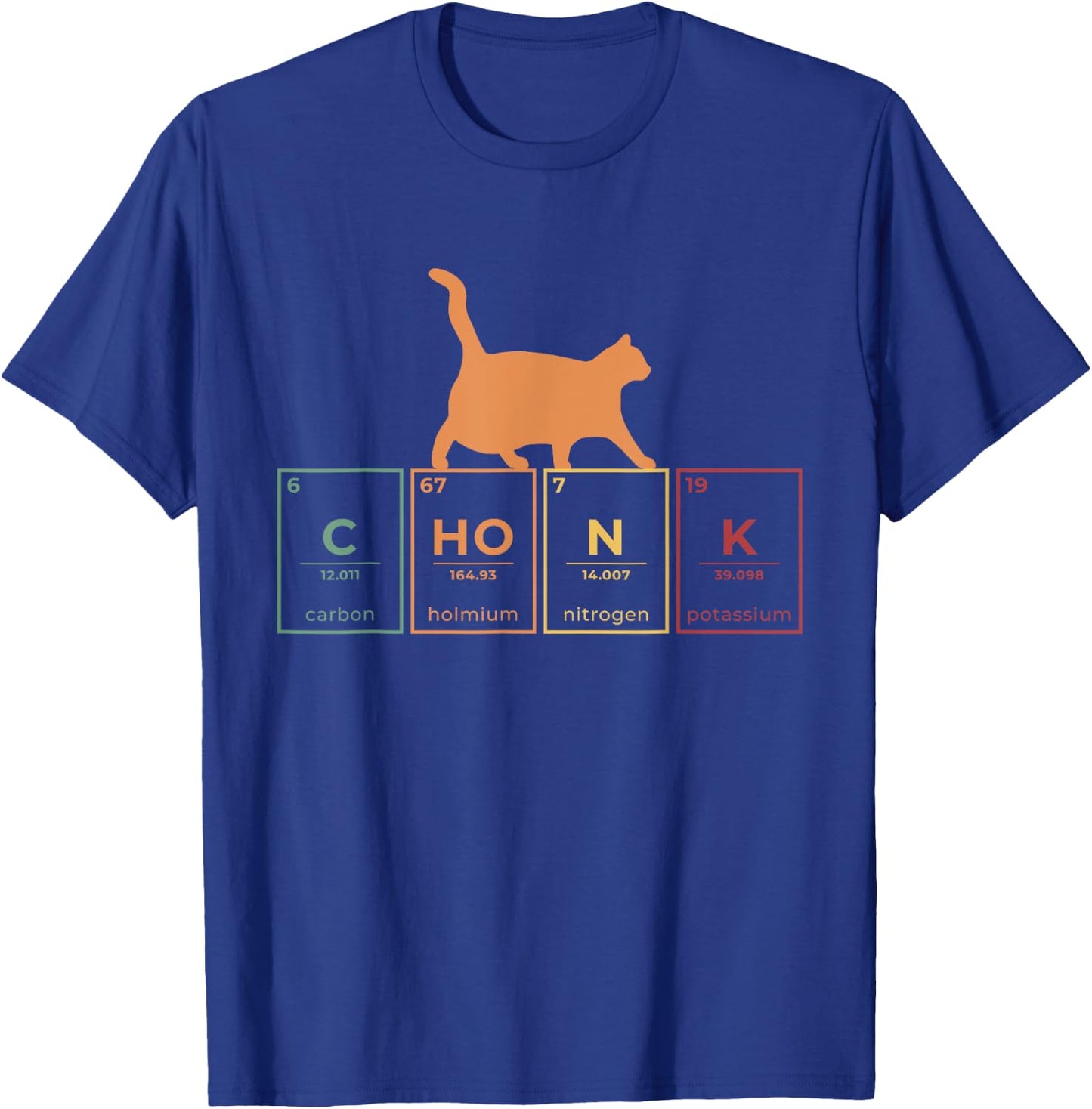 Fat Cat Chonk Scale Chonky Meme Cat Gift Women T-Shirt - T-Shirt | Royal
