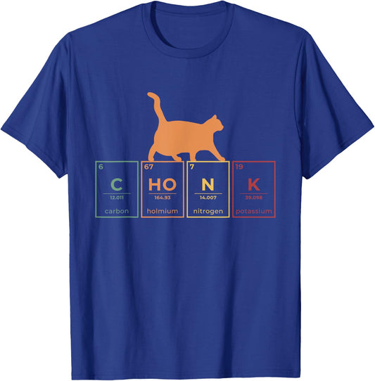 Fat Cat Chonk Scale Chonky Meme Cat Gift Women T-Shirt - T-Shirt | Royal