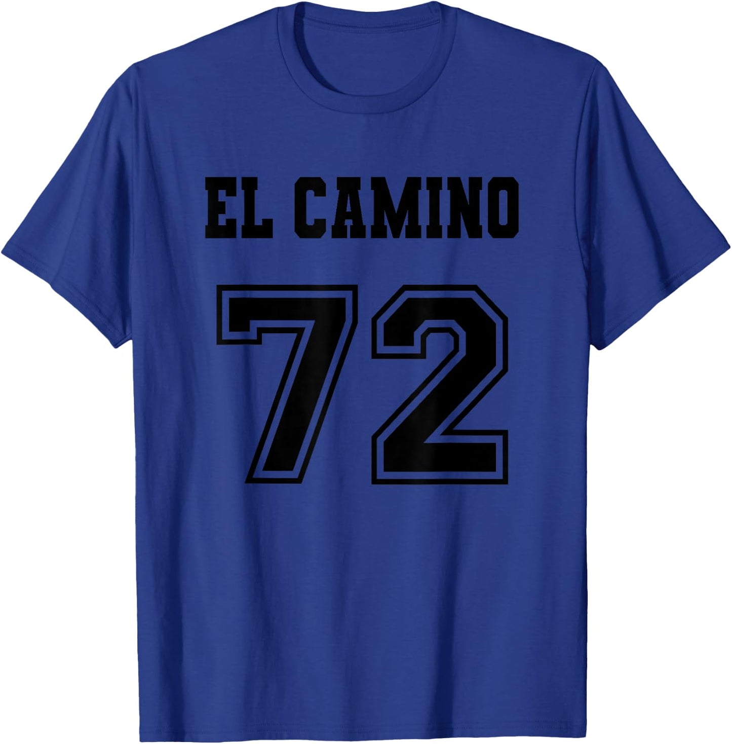 Jersey Style El Camino 72 1972 T-Shirt - T-Shirt | Royal