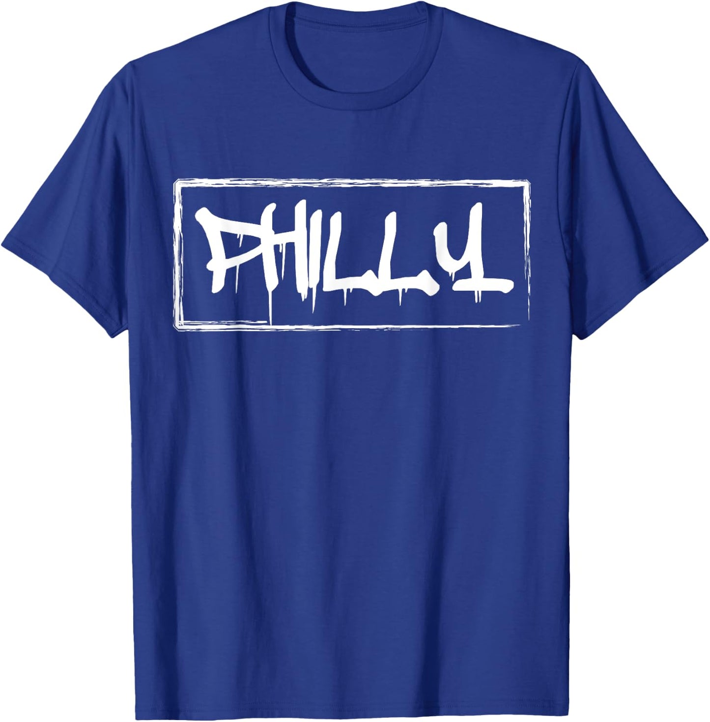 Philly city graffiti skater streetwear apparel T-Shirt - T-Shirt | Royal
