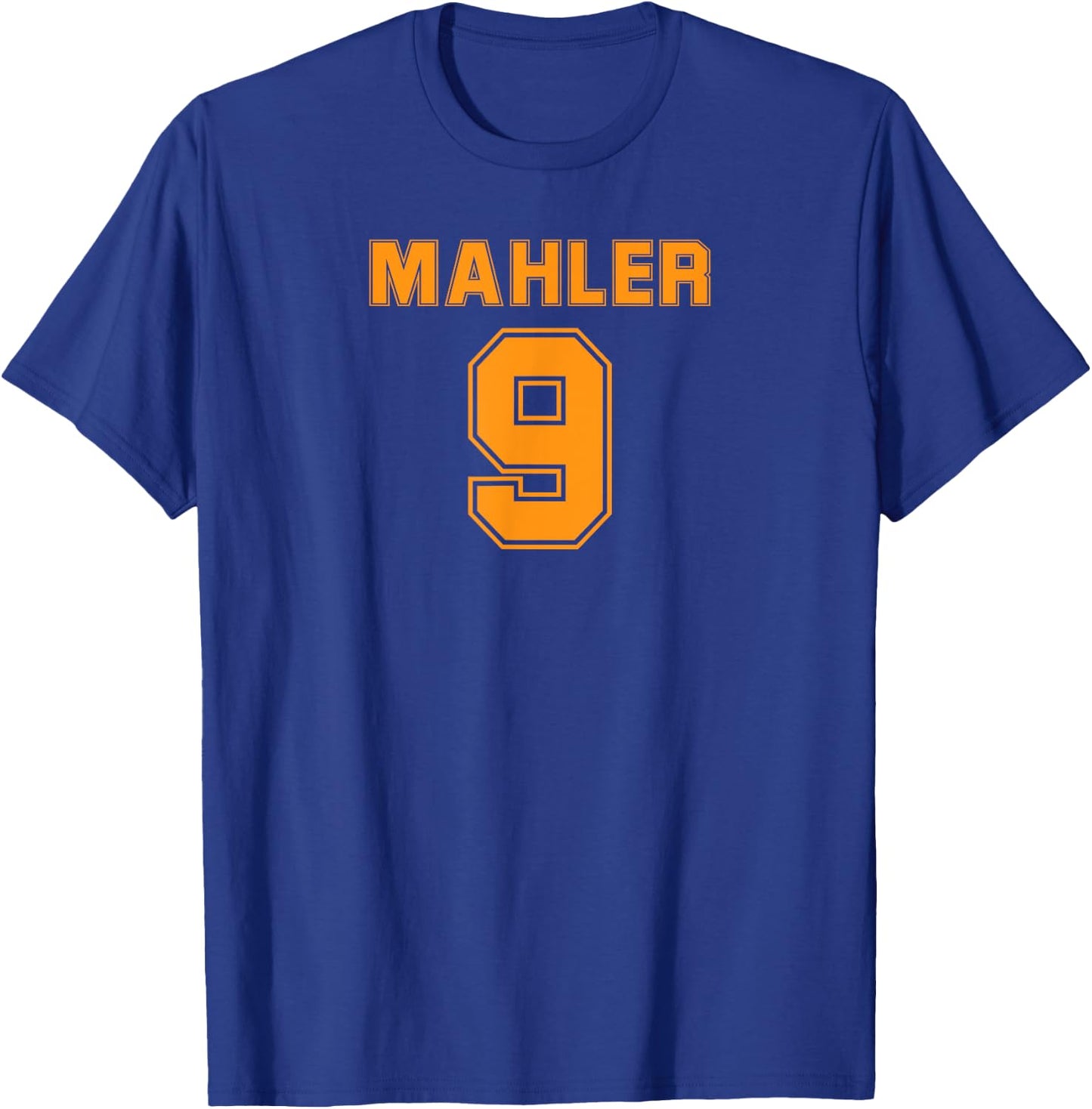 Mahler 9th Ninth Symphony Fun Sports T-Shirt - T-Shirt | Royal