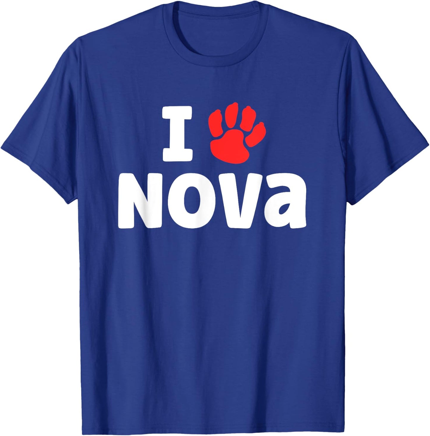 Dog Name Nova Paw Love Cute Pet Owner Puppy Named Nova Women Kids T-Shirt - T-Shirt | Royal