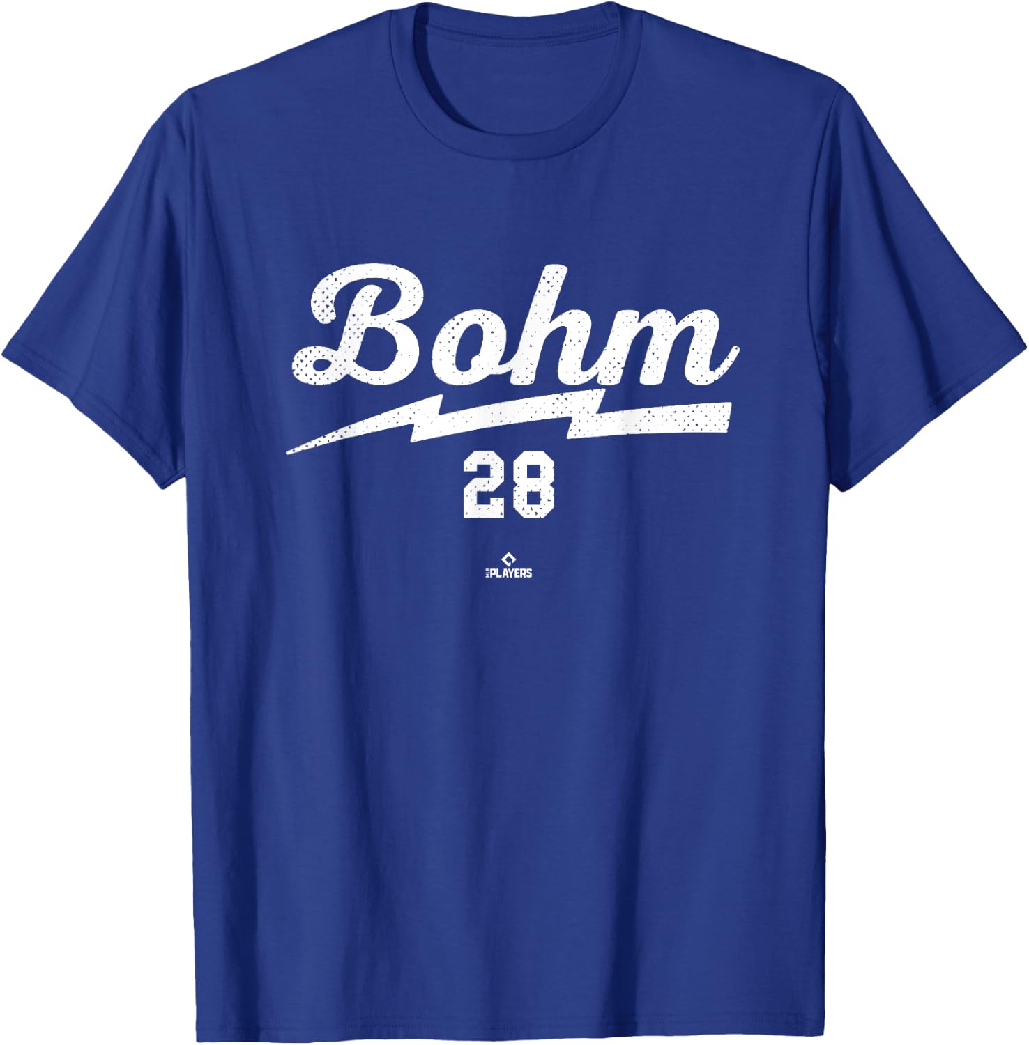 Vintage Gameday Alec Bohm Philadelphia MLBPA T-Shirt - T-Shirt | Royal