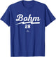 Vintage Gameday Alec Bohm Philadelphia MLBPA T-Shirt - T-Shirt | Royal