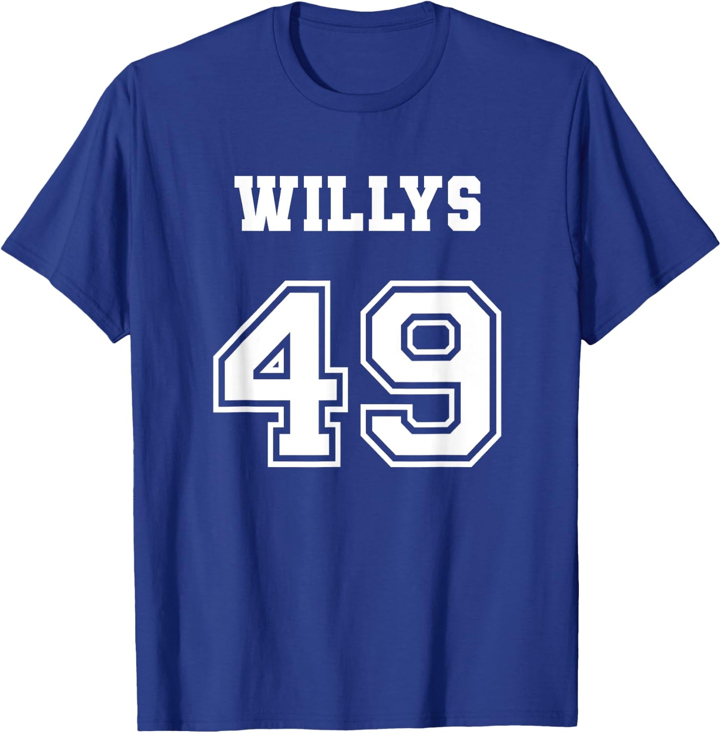 Jersey Style 49 1949 Willys 4x4 Vintage MB Army Truck Car T-Shirt - T-Shirt | Royal