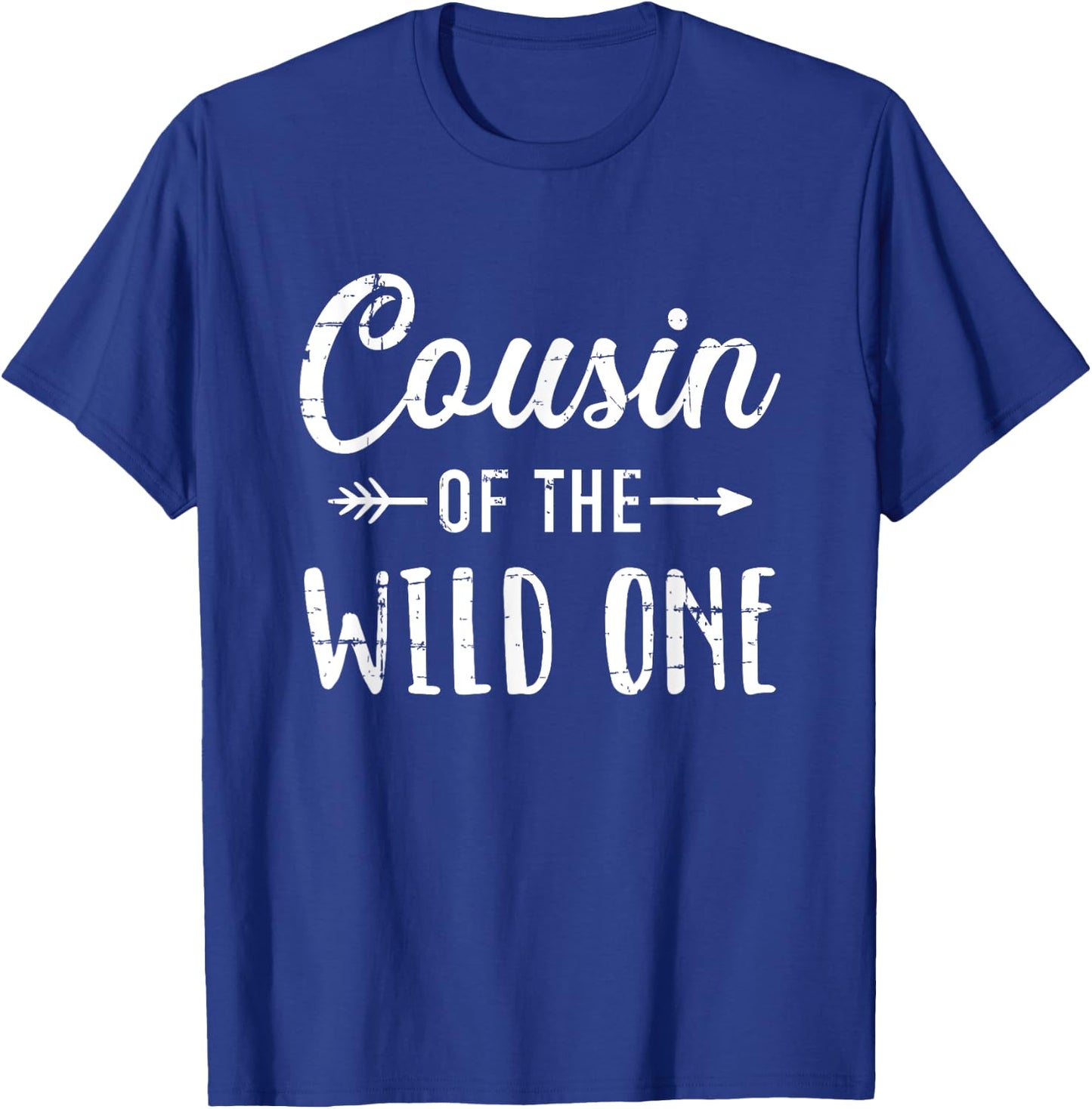 Cousin of the wild one daughter matching family T-Shirt - T-Shirt | Royal