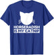 Horseradish Lover Funny Cute Cat Gifts T-Shirt - T-Shirt | Royal