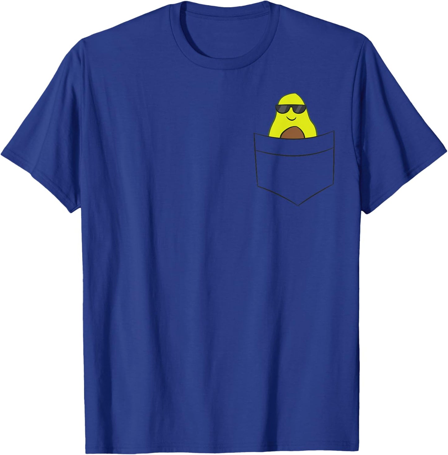 Avocado In A Pocket Vegan Food Avocado In Pocket T-Shirt - T-Shirt | Royal