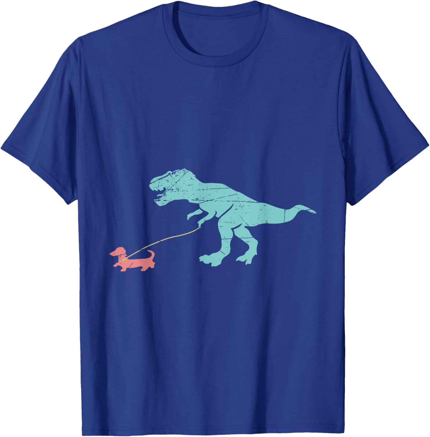 Funny Dinosaur Dachshund T-Shirt - T-Shirt | Royal