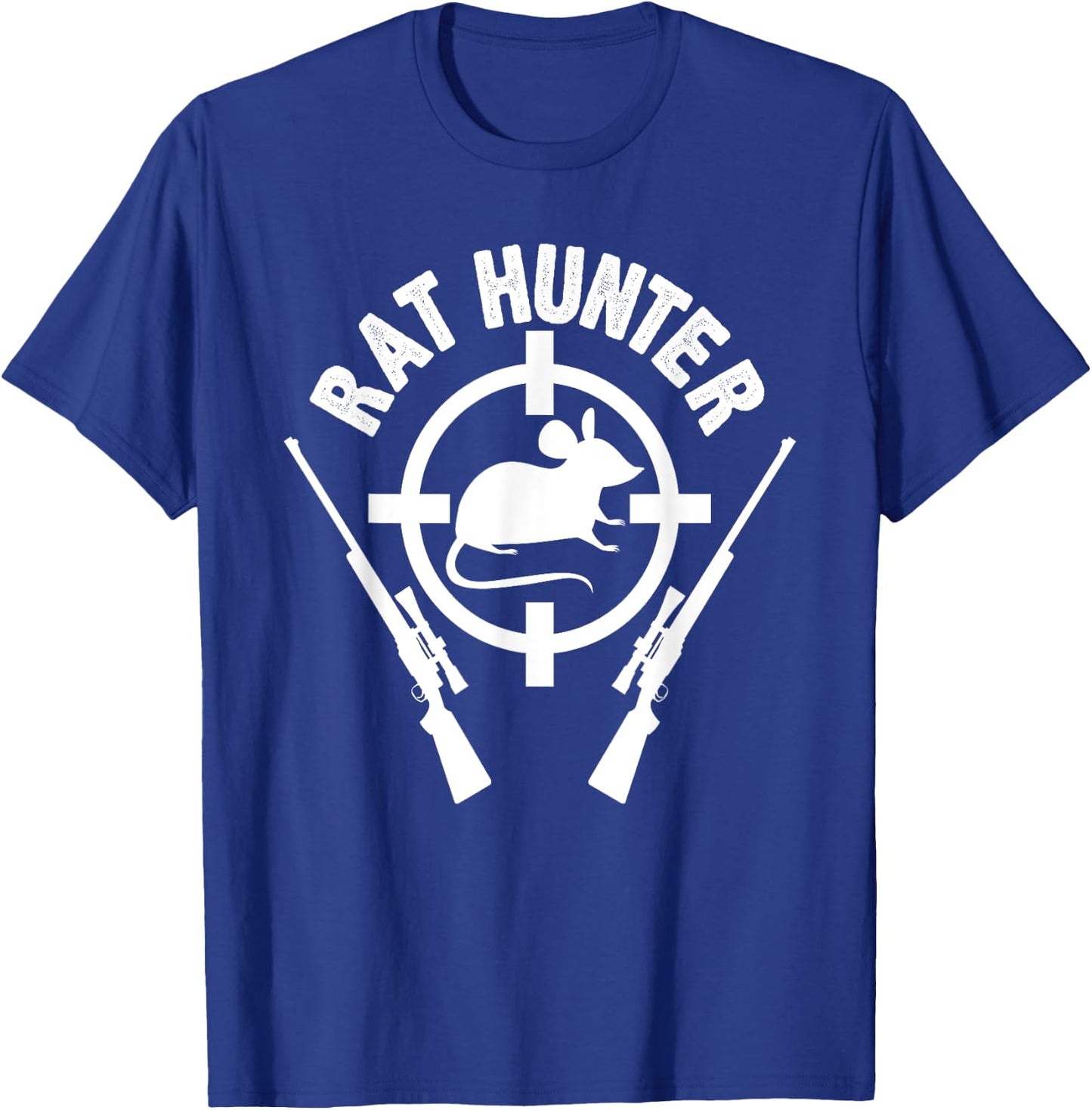 Rat Hunter - Rodent Mouse Hunting Gift T-Shirt - T-Shirt | Royal