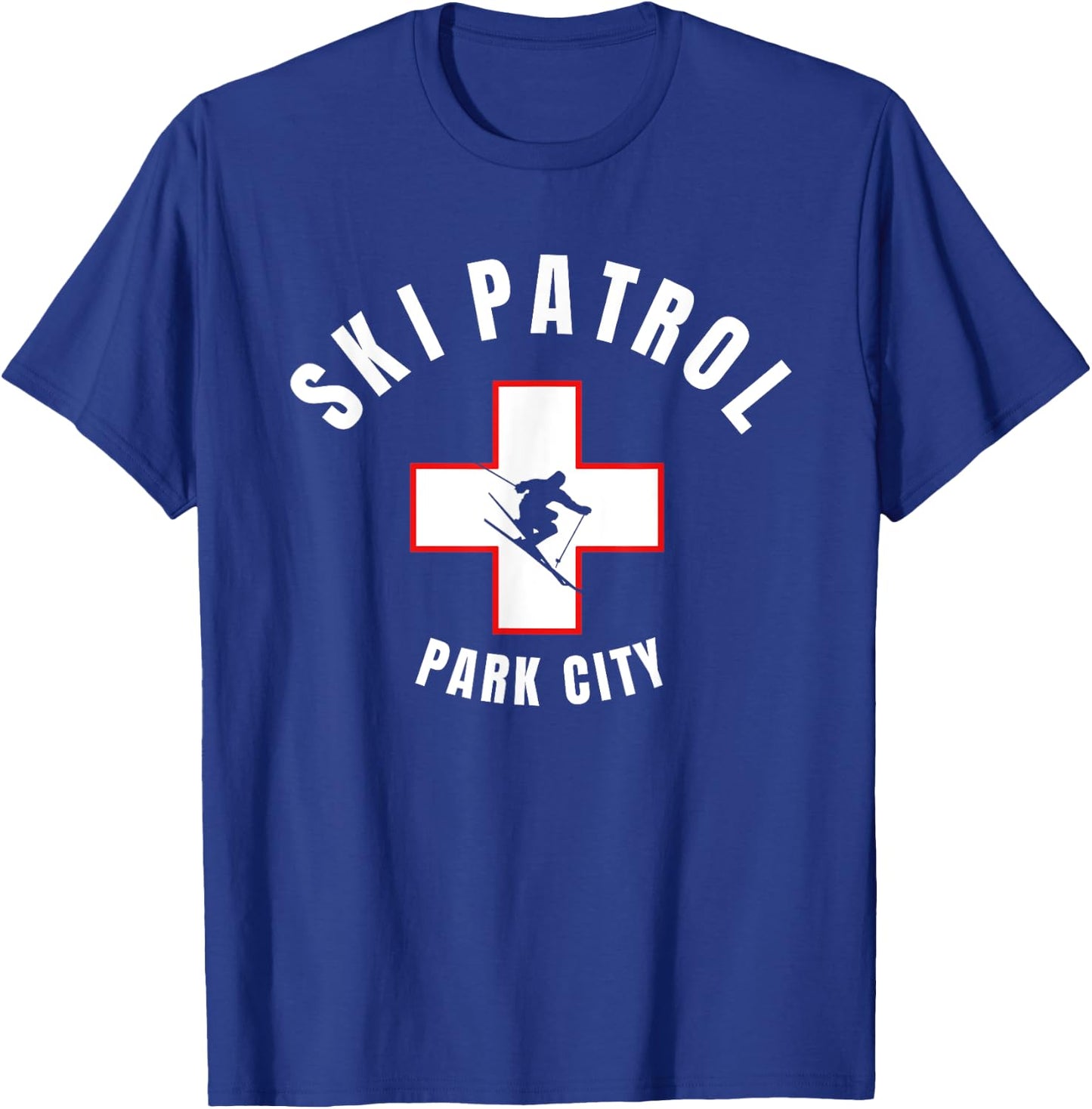 Park City Utah Ski Patrol T-Shirt - T-Shirt | Royal
