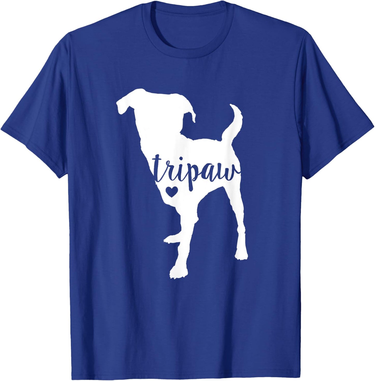 Tripaw Dog, Three Legged Dog, Tripaw Mom, Tripod Dog T-Shirt - T-Shirt | Royal