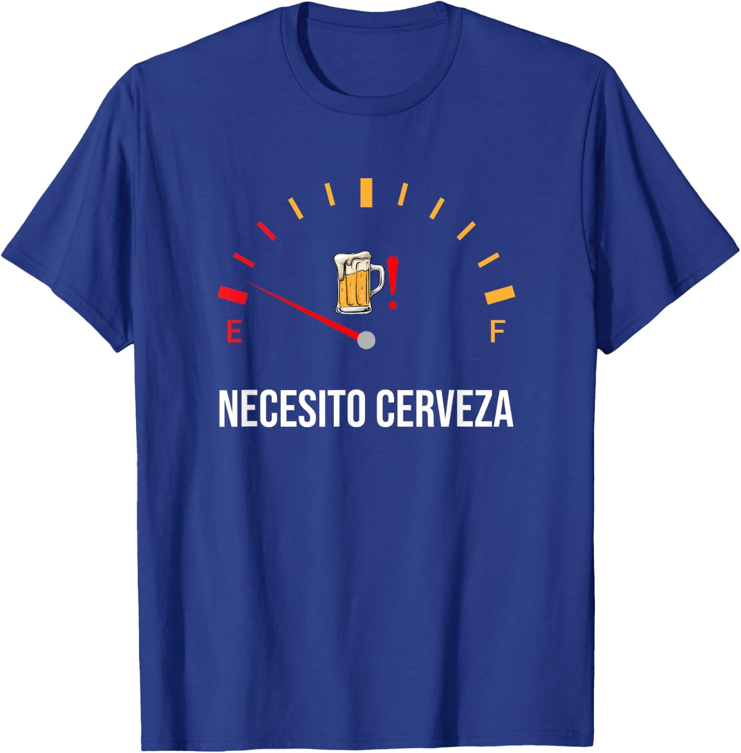 Necesito Cerveza, Funny Spanish quote i need beer T-Shirt - T-Shirt | Royal