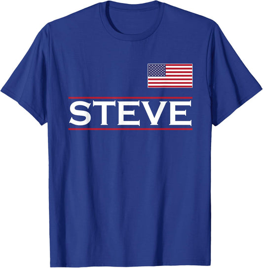 STEVE Personalized Name Funny Birthday Gift T-Shirt - T-Shirt | Royal
