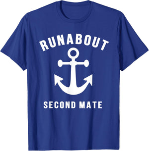 Runabout second mate small boat boating enthusiasts T-Shirt - T-Shirt | Royal