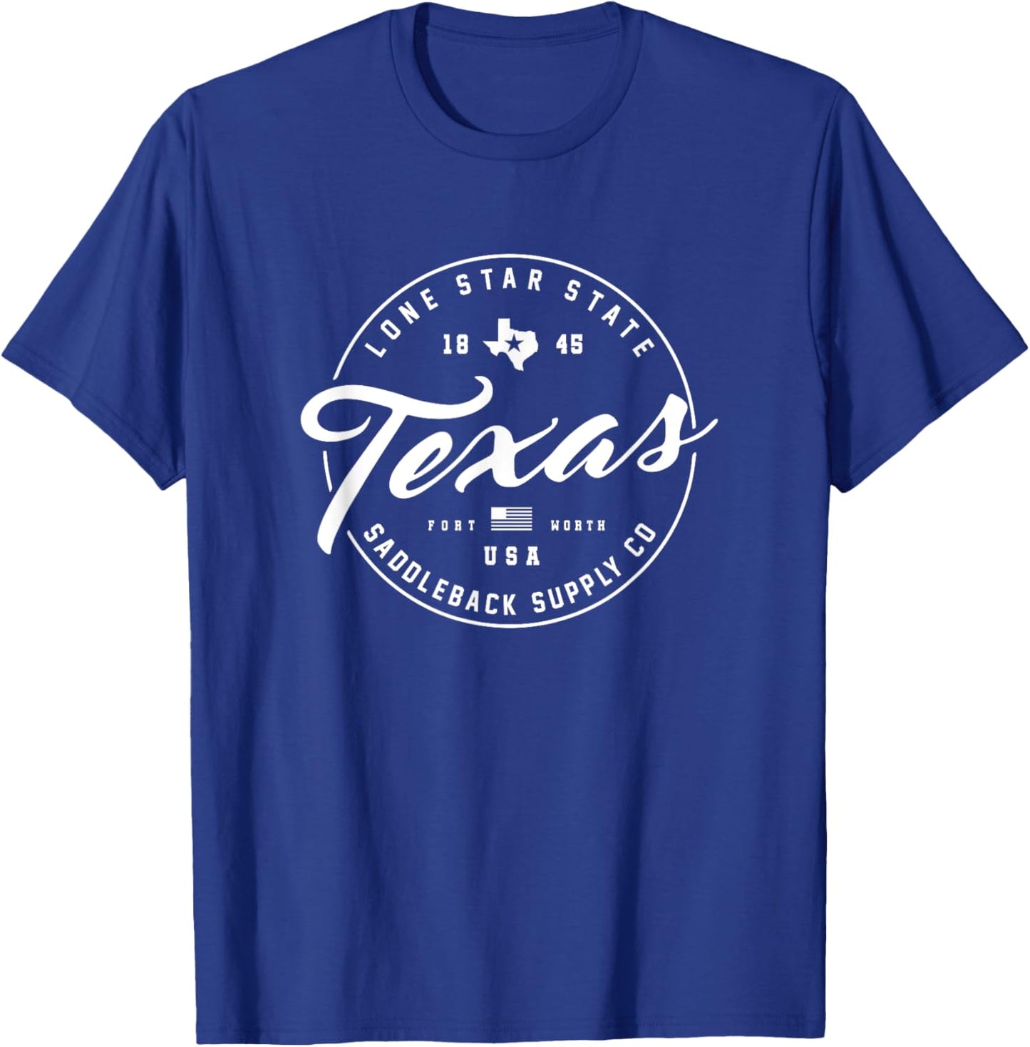 Saddleback ol' Texas Logo Lightweight Graphic T-Shirt - T-Shirt | Royal