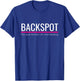Cheer Backspot The Quarterback of Cheerleading T-Shirt - T-Shirt | Royal