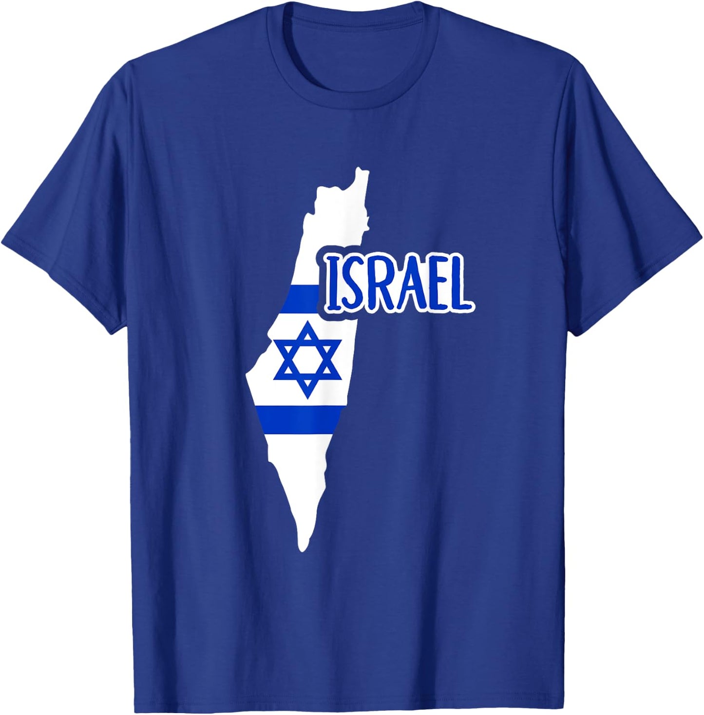 Israel map T-Shirt - T-Shirt | Royal