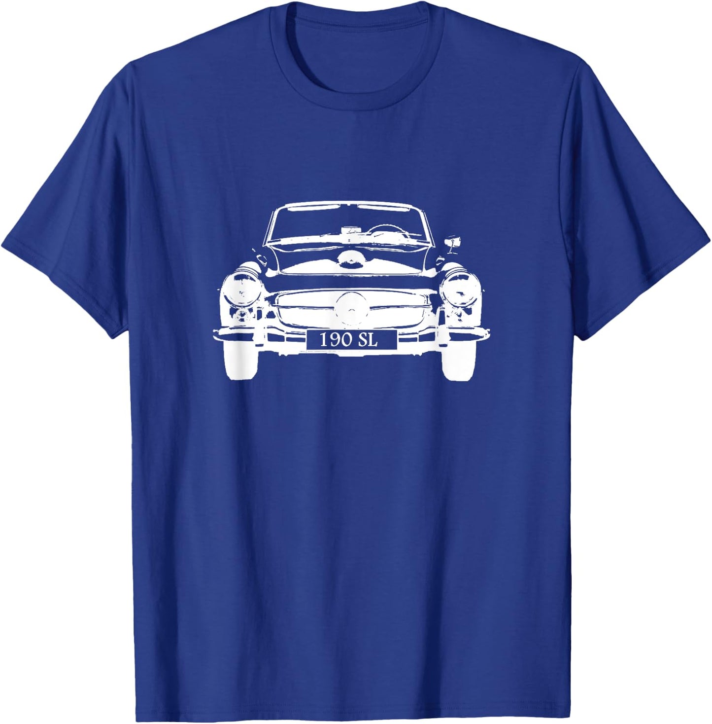 190 SL vintage sports car convertible T-Shirt - T-Shirt | Royal