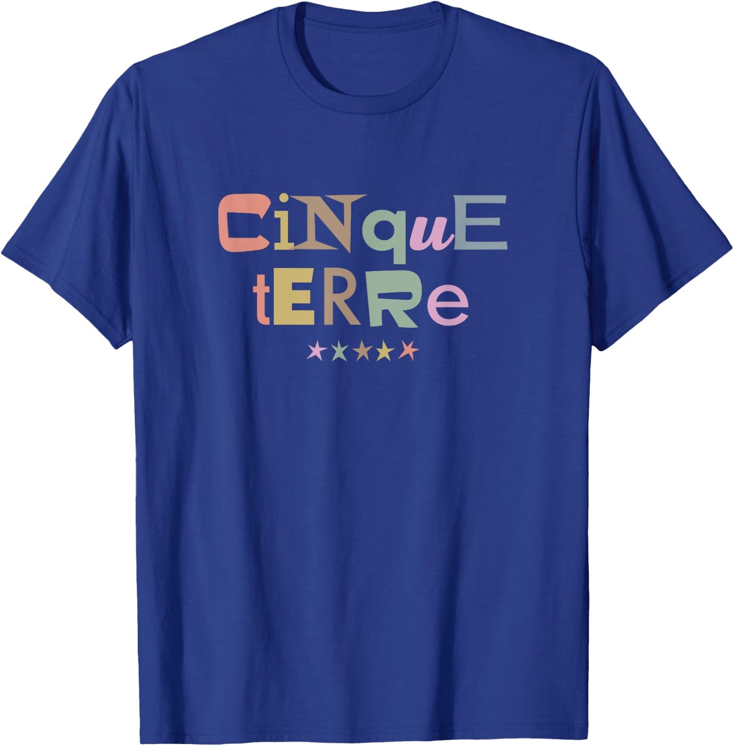 Cinque Terre T-Shirt - T-Shirt | Royal