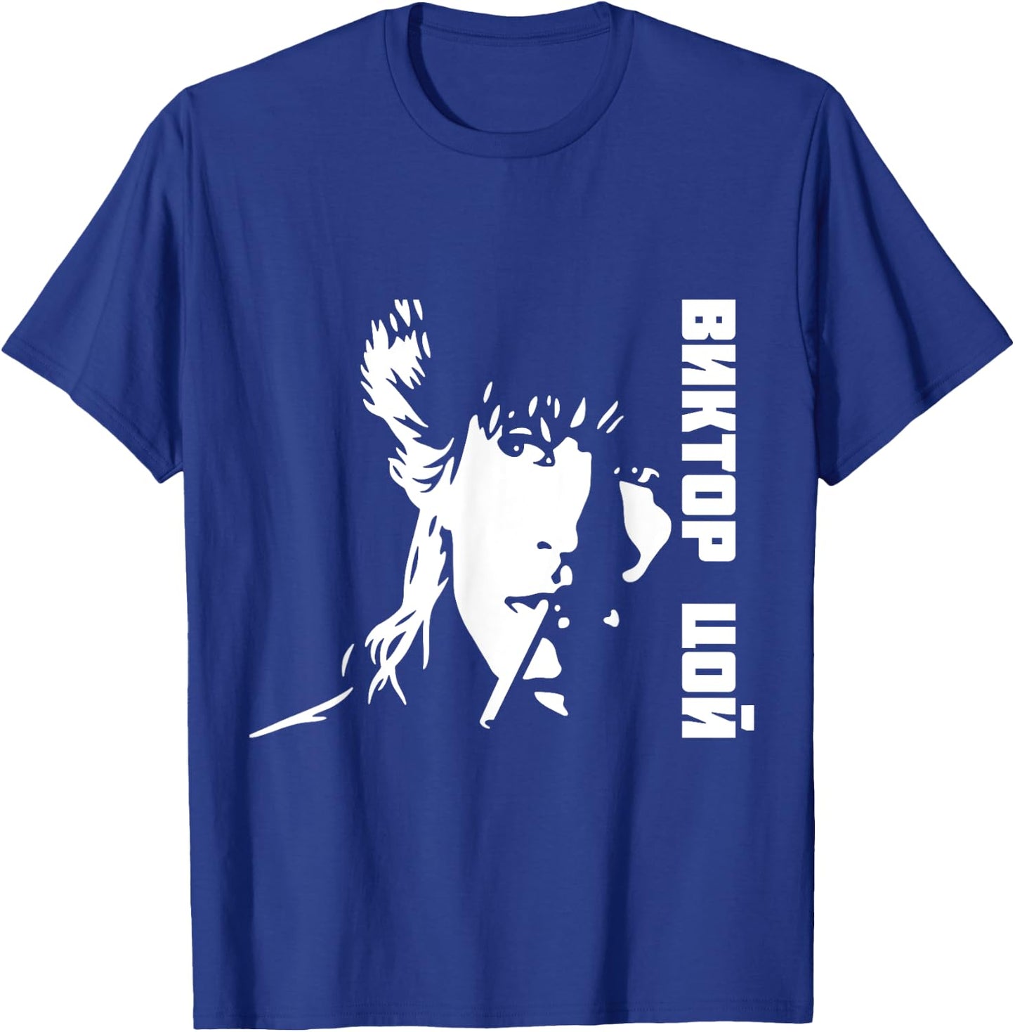 Wiktor Zoi Rock Musician Russia Cinema USSR T-Shirt - T-Shirt | Royal
