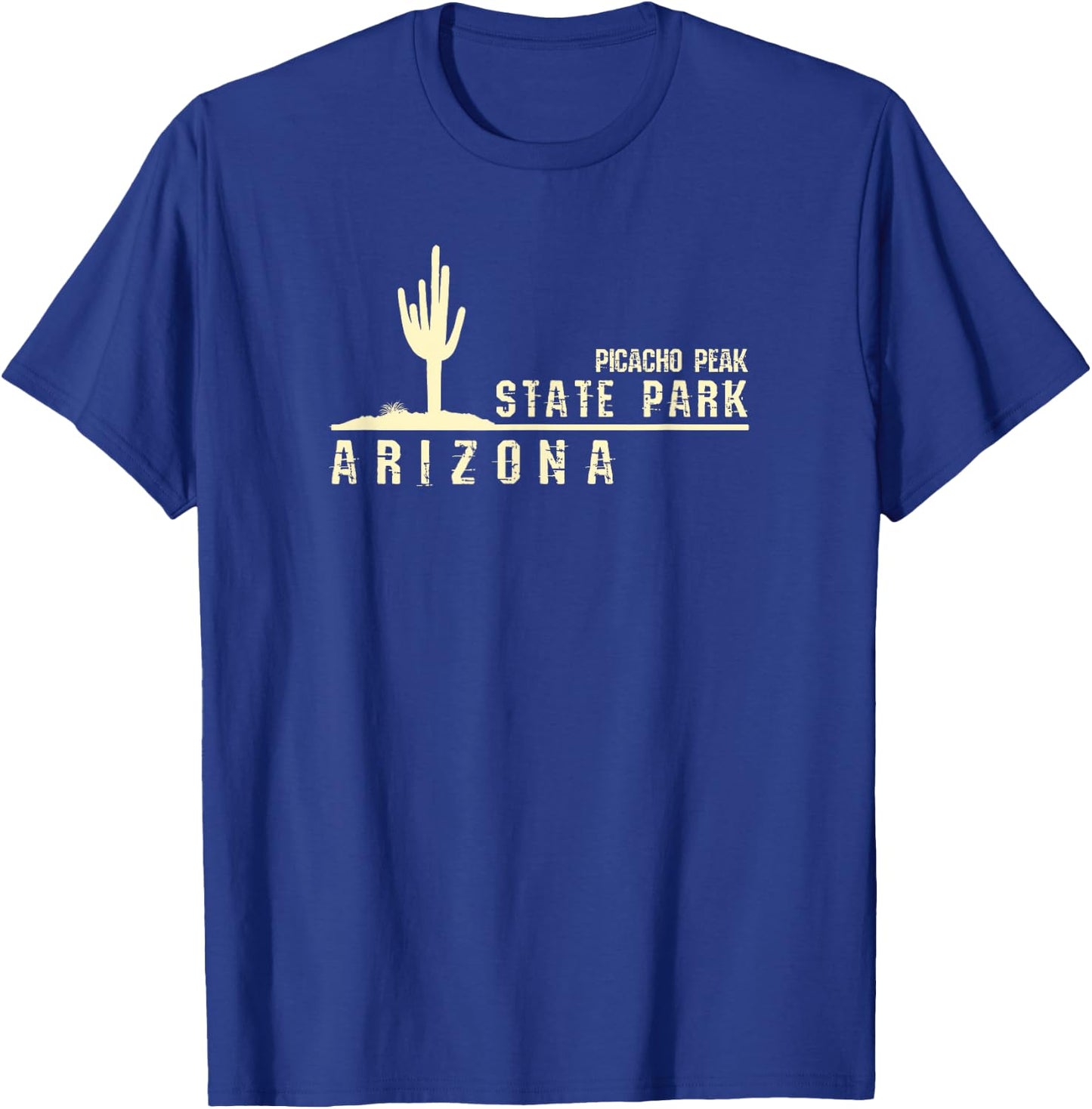 Arizona Souvenir - Picacho Peak State Park T-Shirt - T-Shirt | Royal