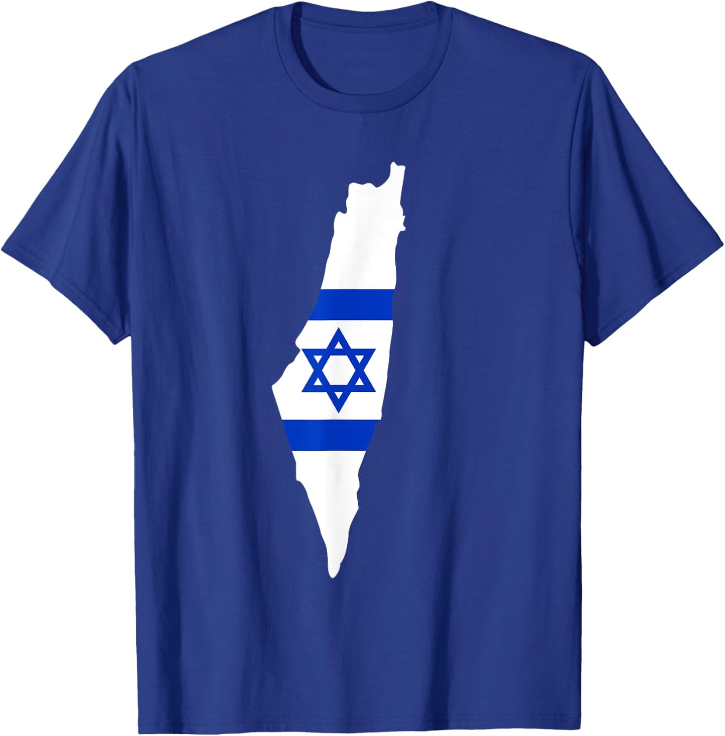 Israel map T-Shirt - T-Shirt | Royal