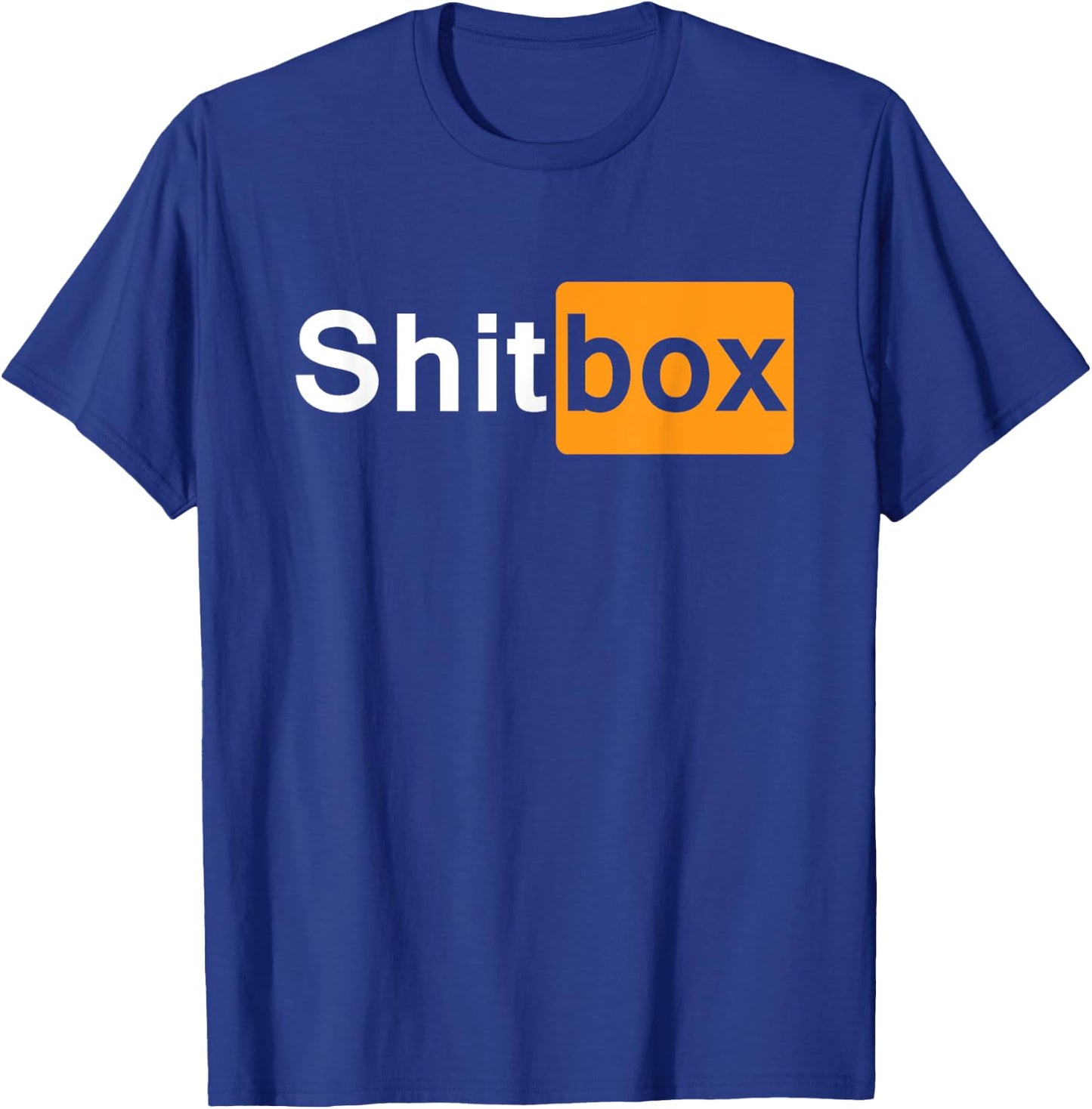 Shitbox Hub Car guy Mechanic Car Truck Adult Humor T-Shirt - T-Shirt | Royal