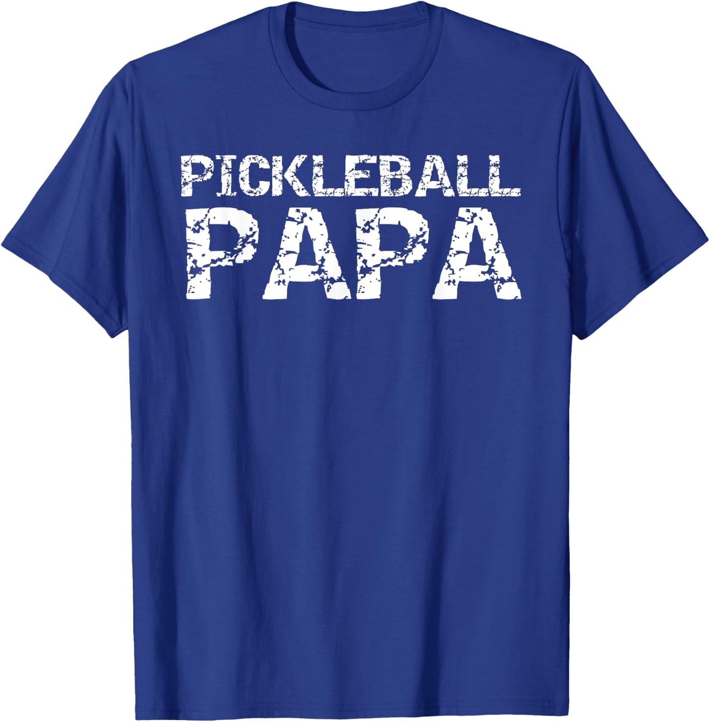 Pickle Ball Gifts for Grandpa from Grandkids Pickleball Papa T-Shirt - T-Shirt | Royal