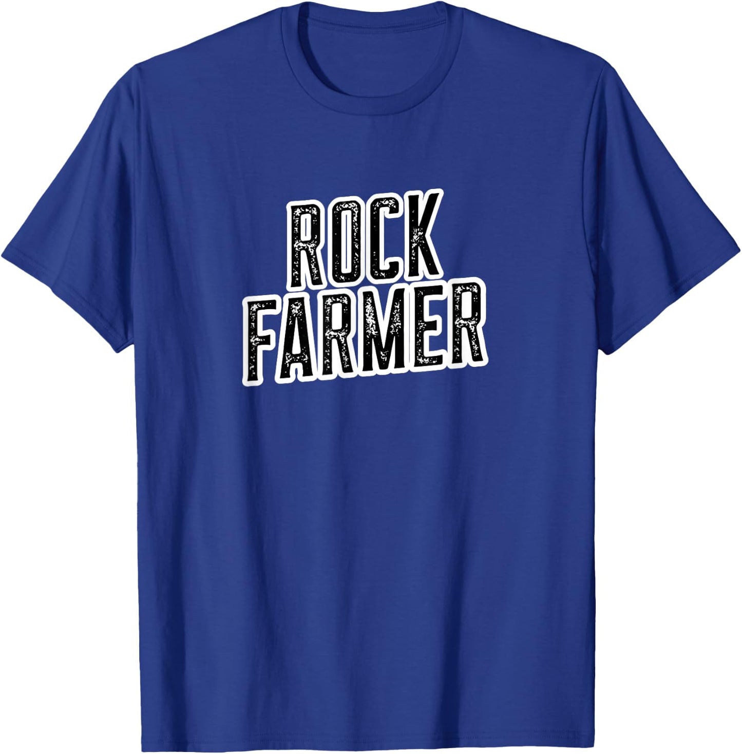 Rock Farmer | Field Stone Picker | Funny Farming T-Shirt - T-Shirt | Royal