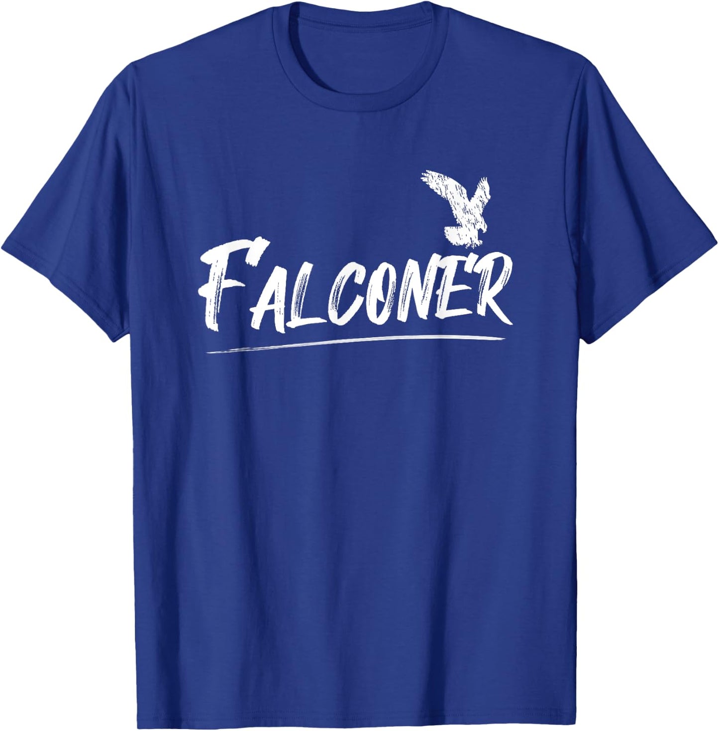 Falconry Gifts for Falconers Falconer Falconry - -Adults Black Small Classic Fit Cotton 100% Short Sleeve T-Shirt - T-Shirt | Royal