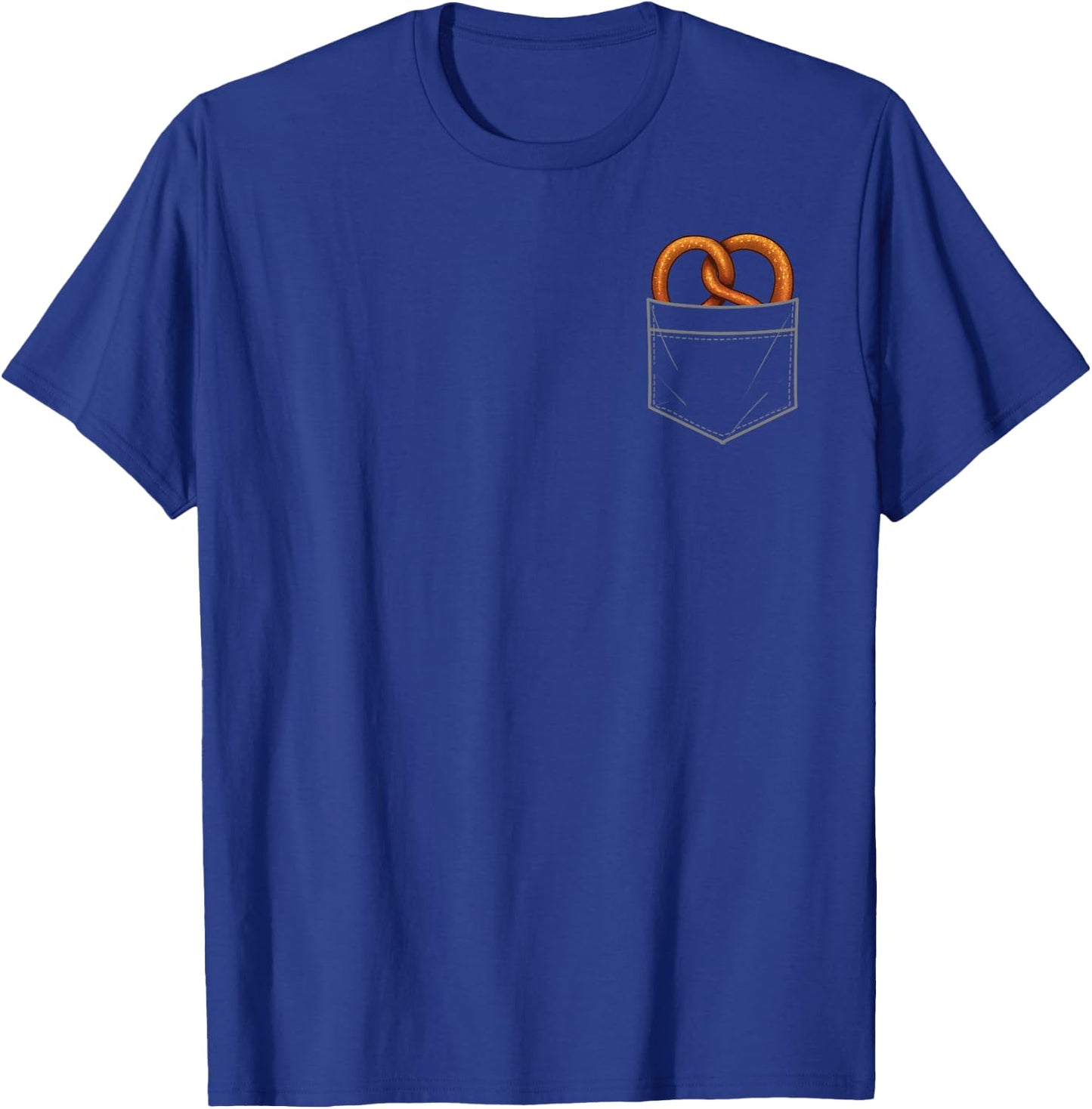 Cool Pretzel Art Women Kids Hard Soft Pretzel Lover T-Shirt - T-Shirt | Royal