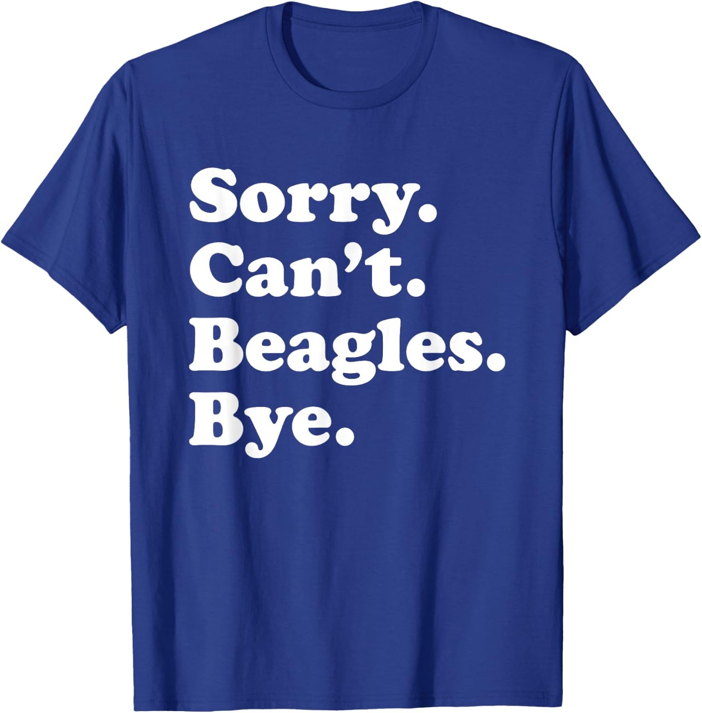 Funny Beagle Dog Gift Women Boys or Girls T-Shirt - T-Shirt | Royal