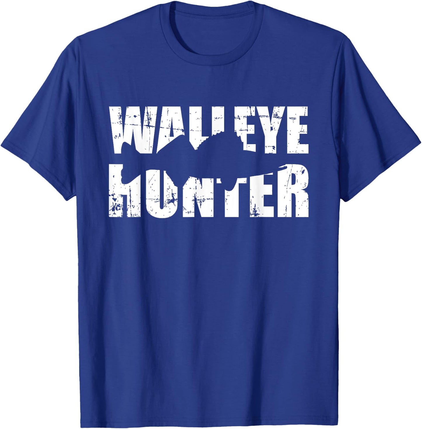 Walleye hunter T-Shirt - T-Shirt | Royal