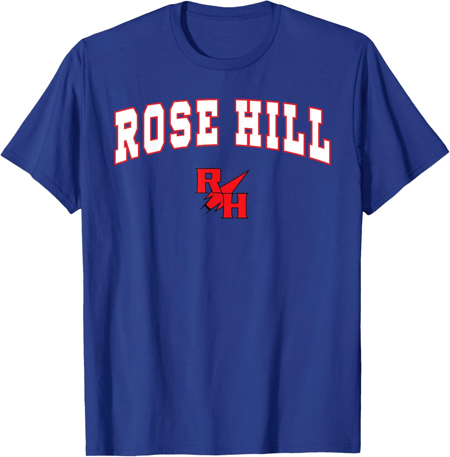 Rose Hill High School Rockets T-Shirt - T-Shirt | Royal