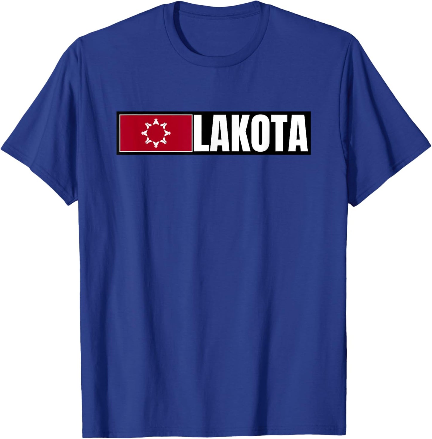 Lakota Flag T-Shirt - T-Shirt | Royal