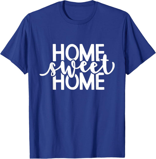 Home Sweet Home Vintage Farmhouse Rustic Home Decor Sign T-Shirt - T-Shirt | Royal