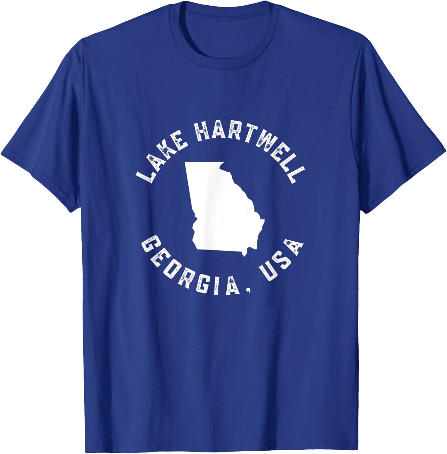 Lake Hartwell Georgia, USA T-Shirt - T-Shirt | Royal