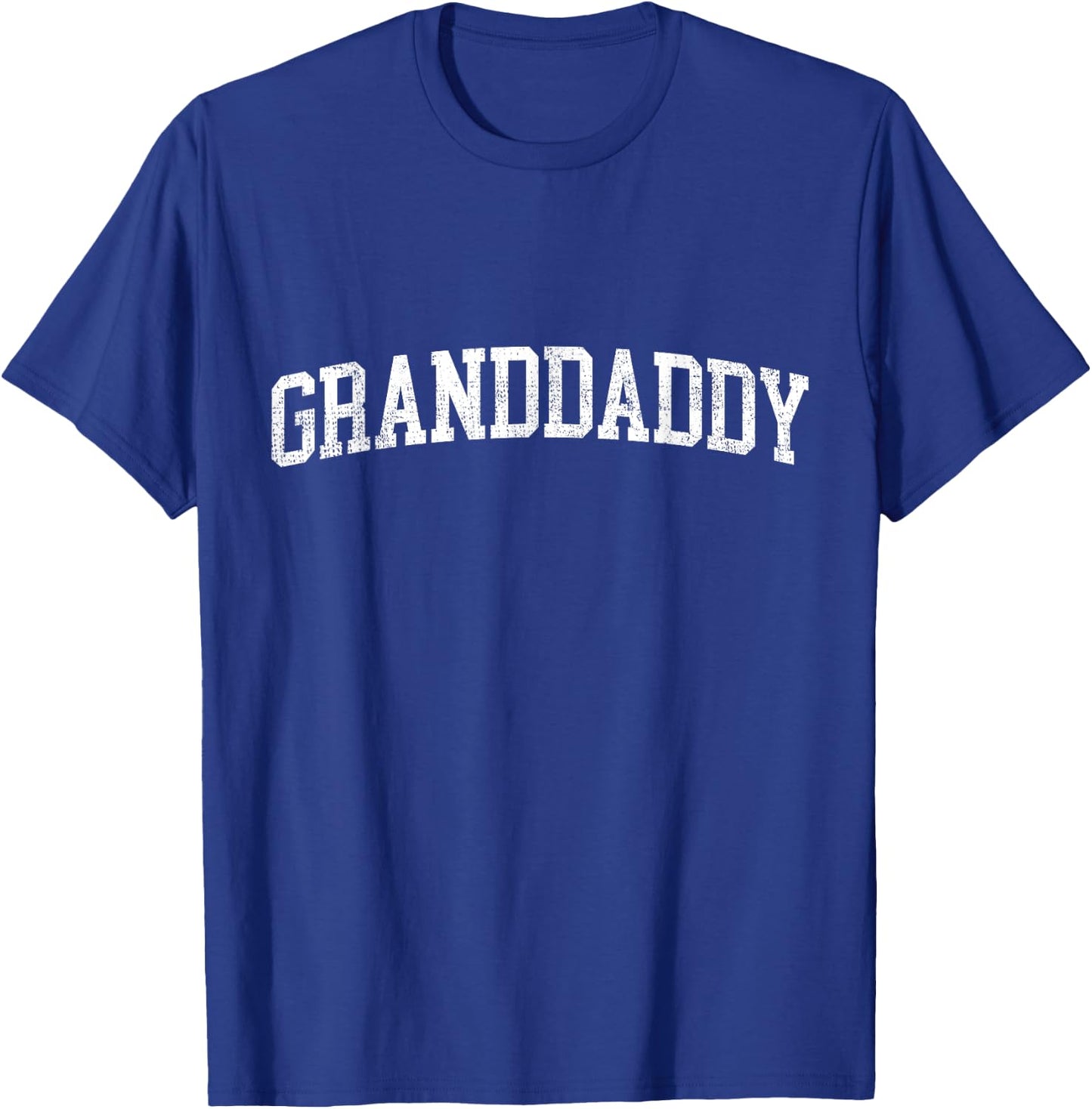 Granddaddy Classic Bold Font Granddaddy Birthday Gift T-Shirt - T-Shirt | Royal